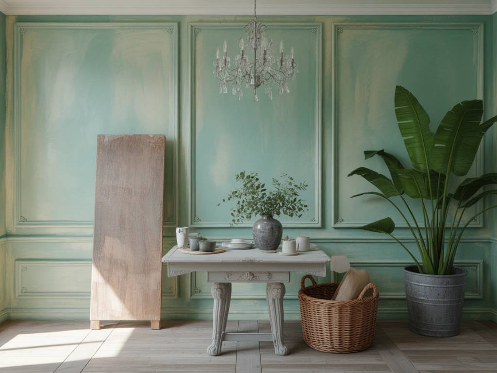 Patine vert de gris : technique et utilisation pour un effet décoratif unique